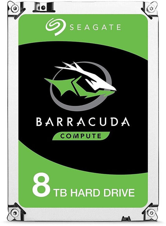 Seagate BARRACUDA 8TB Desktop HDD 3.5" 5400RPM SATA 256MB(2 Years ) - ST8000DM004