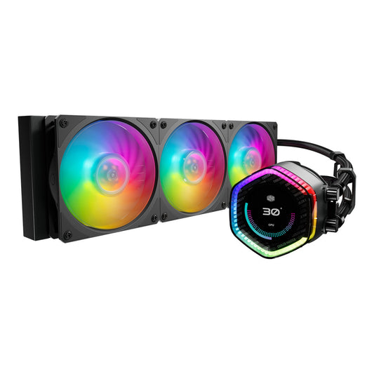 COOLERMASTER MASTERLIQUID 360 ION 2.1-INCH LCD CPU COOLER (6Y WARRANTY) - 884102118821