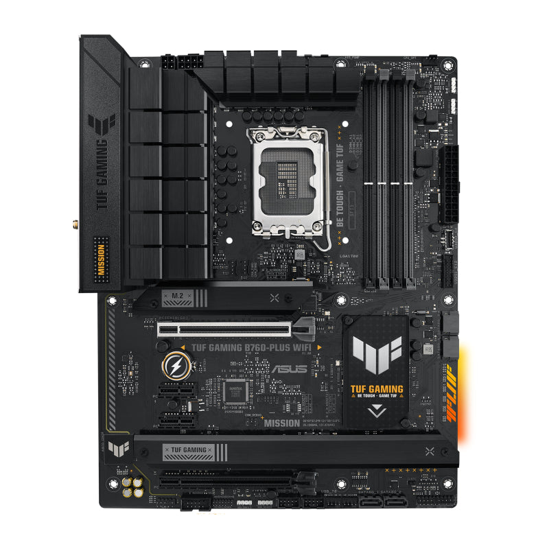 ASUS TUF GAMING B760-PLUS WIFI DDR5 ATX MOTHERBOARD (3YRS) - 4711387095126