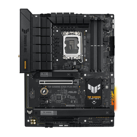 ASUS TUF GAMING B760-PLUS WIFI DDR5 ATX MOTHERBOARD (3YRS) - 4711387095126