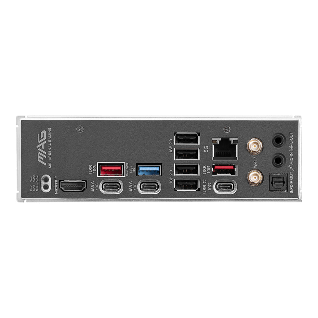 MSI MAG B850 TOMAHAWK MAX WIFI AM5 ATX MOTHERBOARD(3YRS) - 4711377290623