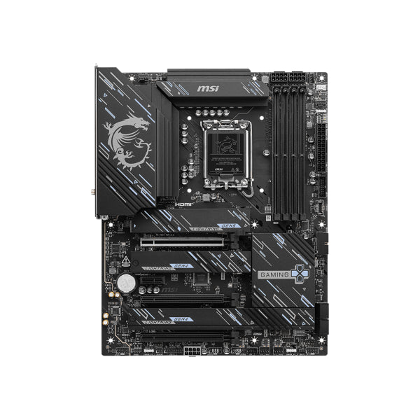 MSI Z890 GAMING PLUS WIFI ATX Motherboard Intel Z890 LGA 1851 |DDR5 9200mhz | USB C | AI ready - 4711377257718