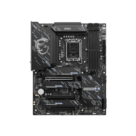 MSI Z890 GAMING PLUS WIFI ATX Motherboard Intel Z890 LGA 1851 |DDR5 9200mhz | USB C | AI ready - 4711377257718