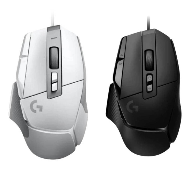 LOGITECH G502 X BLACK/WHITE WIRED GAMING MOUSE(2YRS) - 097855166890,097855166937