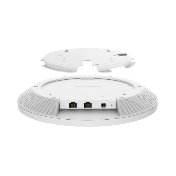TP-LINK EAP783 BE22000 Wi-Fi 7 Ceiling Mount Tri-Band Access Point - 2 x 10G port, PoE++, Omada Mesh - 4895252503517