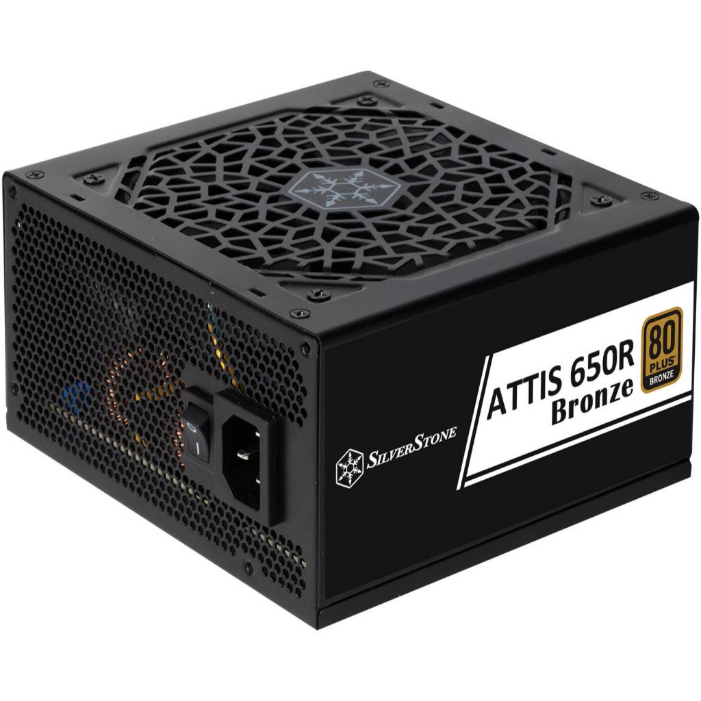 Silverstone ATTIS 650R 650W 80 Plus Bronze Non-Modular ATX Power Supply SST-AT650R-BF - 4710679817361