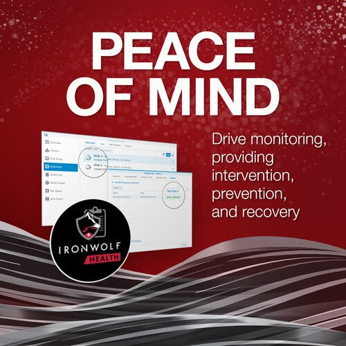SEAGATE IRONWOLF PRO 3.5"16TB 7200RPM NAS HDD - ST16000NT001
