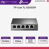 TP-Link TL-SG1005P 5-Port Gigabit Desktop Switch with 4-Port PoE - 6935364083212
