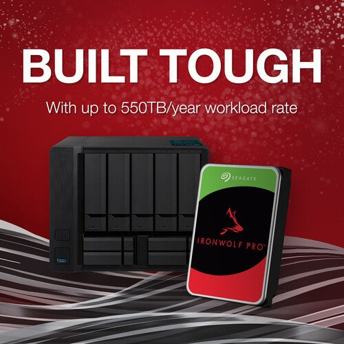 SEAGATE IRONWOLF PRO 3.5"22TB SATA 7200RPM NAS HDD(5YRS BY ONLINE) - ST22000NT001