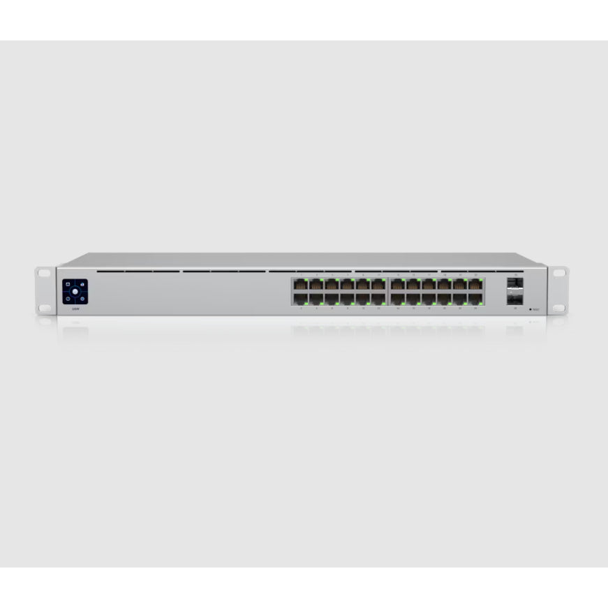 UBIQUITI UNIFI USW-24 24-PORT GIGABIT SWITCH (L2) WITH SFP (1YR) - 810010071385