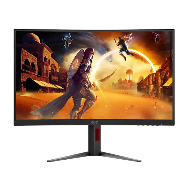 AOC CQ27G4S 27-INCH QHD 320HZ OC CURVED GAMING MONITOR FAST VA 0.3MS HDR400 ADAPTIVESYNC - AOCCQ27G4S