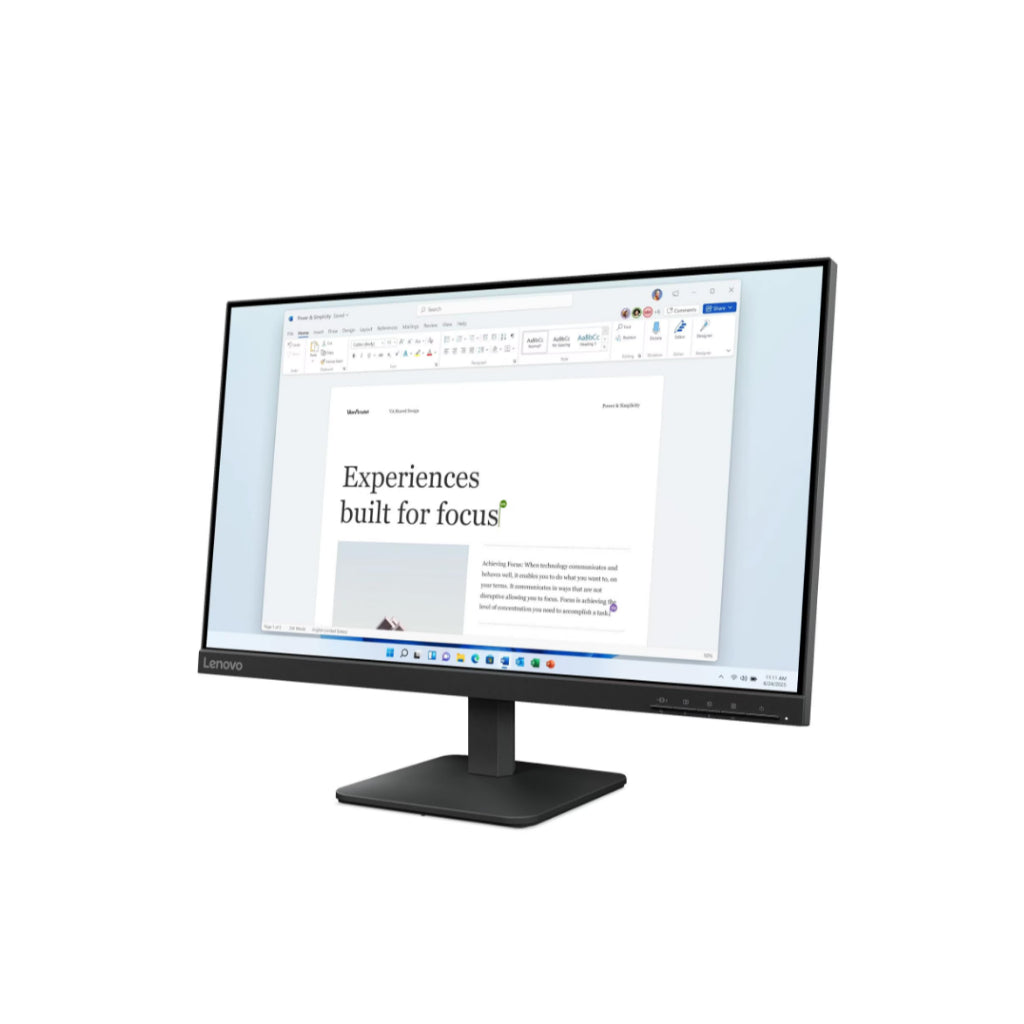 Lenovo L24-4e , 68C2KAC1MY ,23.8" FHD IPS display, Anti-glare 16:9 , 100Hz refresh rate , Tilt Stand ,3Y Warranty - 68C2KAC1MY