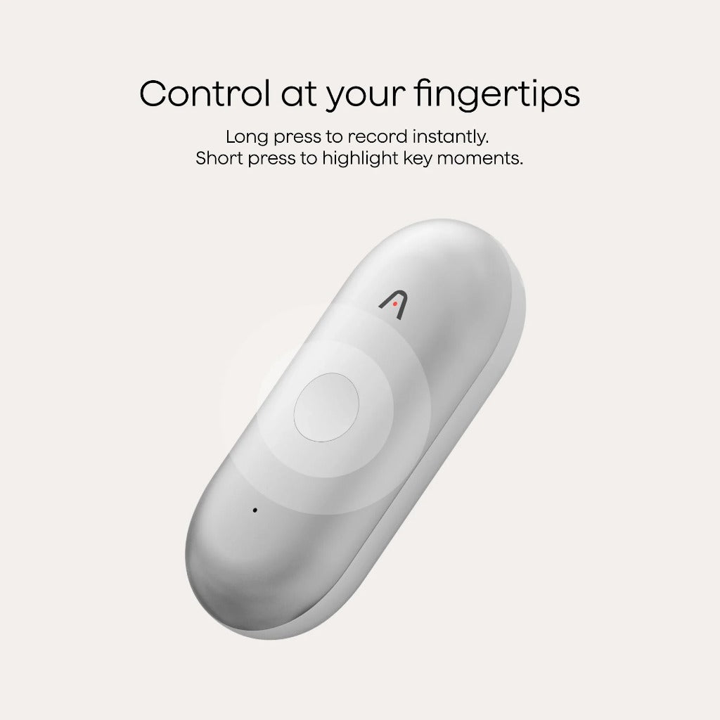 PLAUD NotePin S CPSBK1GXXXXX01 Wearable AI Note Taker Black - 0199284031340