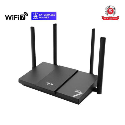 ASUS RT-BE50 Dual-band WiFi 7 Router, Multi-link operation (MLO), AiMesh support - 199291017566