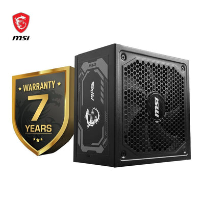 MSI MAG A1000GL 1000W ATX3.1 80+ GOLD FM PCIE 5.1 PSU - 4711377142250