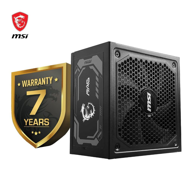 MSI MAG A1000GL 1000W ATX3.1 80+ GOLD FM PCIE 5.1 PSU - 4711377142250