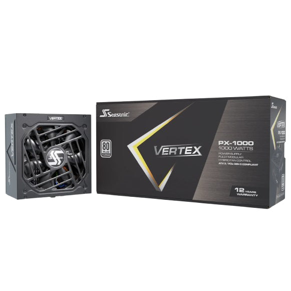 SEASONIC VERTEX PX-1000 1000W 80+ PLATINUM ATX3.0 PCIe5.0 MODULAR PSU - 4711173877752