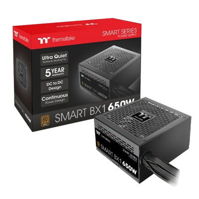 Thermaltake Smart BX1 650W 80 Plus (DC to DC Version) Power Supply Unit - PS-SPD-0650NNFABK-4