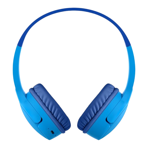 Belkin SoundForm Mini Wireless On-Ear Headphones for Kids - Blue - 745883879540