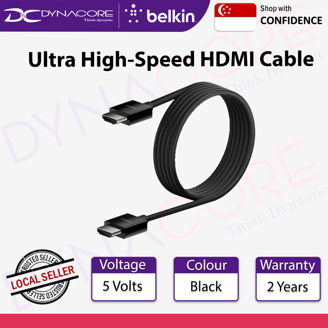 BELKIN - AV10175BT2MBKV2 ULTRA HD HIGH SPEED HDMI CABLE 2M - 745883824038