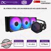 Cooler Master ML ATMOS II PIXEL LED 240 AIO Liquid CPU Cooler - Black - 4719512159613
