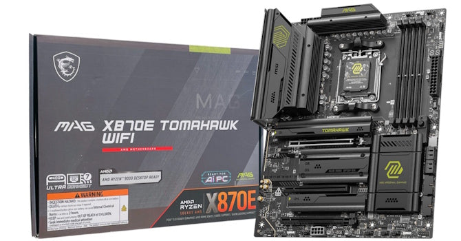 MSI MAG X870E TOMAHAWK WIFI AM5 ATX MOTHERBOARD(3YRS) - 4711377291927