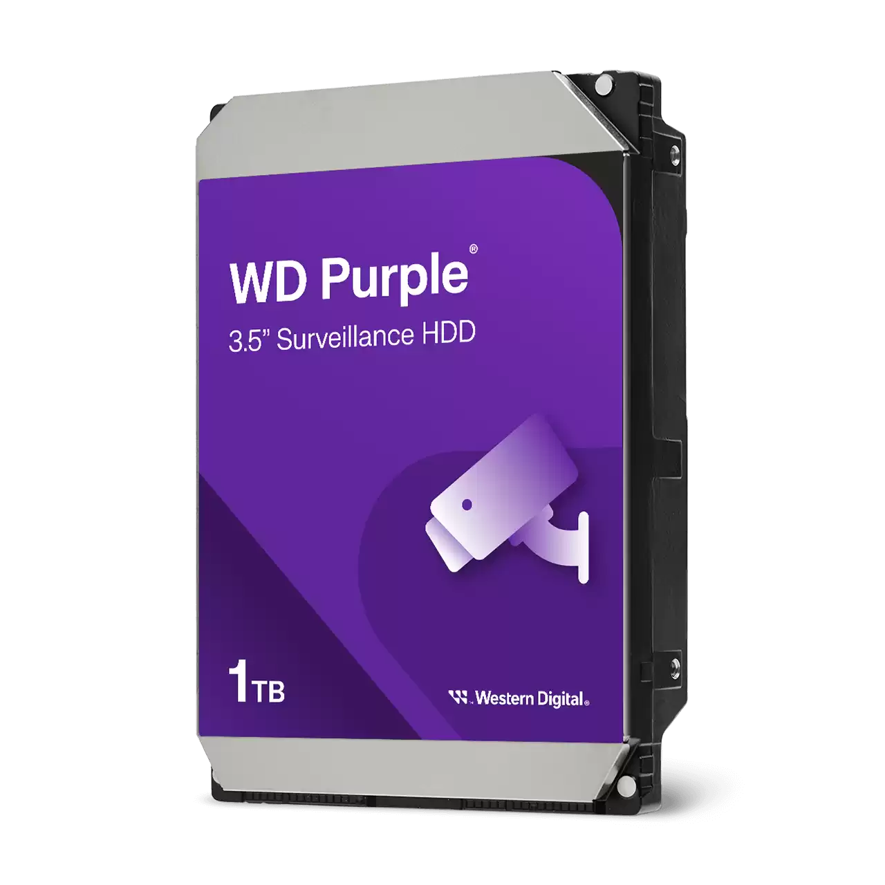 WD Purple 3.5" 1TB Surveillance HDD 64MB 5400RPM SATA - WD11PURZ