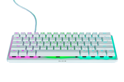 RAZER HUNTSMAN V3 PRO MINI 60PCT ANALOG OPTICAL ESPORTS KEYBOARD WHITE-8887910072103