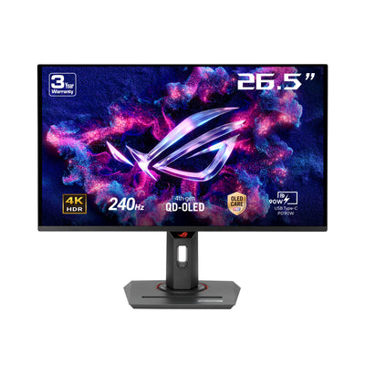 ASUS ROG STRIX 27"XG27UCDMG 4K UHD QD-OLED 240Hz 0.03MS G-SYNC MONITOR(3YRS) - ASUSXG27UCDMG
